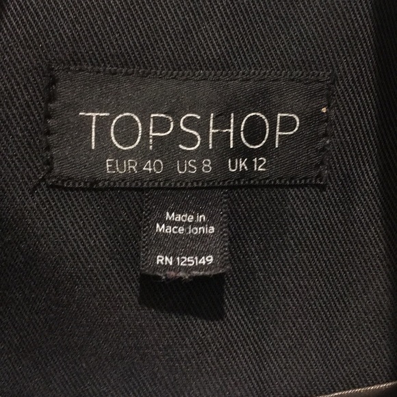 Topshop black blazer - Picture 4 of 6